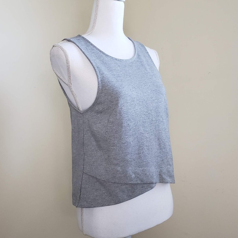 Banana Republic Sleeveless Layered Hem Tank Top XS - Picture 2 of 12